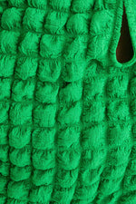 Candice Textured Tank Top- Green