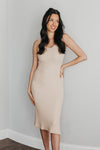 Panama Crochet Midi Dress