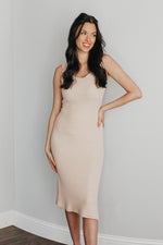 Panama Crochet Midi Dress