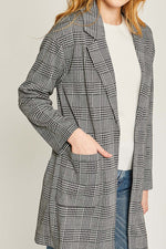 Brooklyn Plaid Blazer