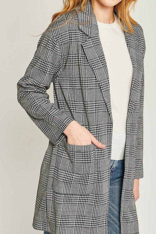 Brooklyn Plaid Blazer