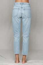 Kason High Rise Distressed Jeans