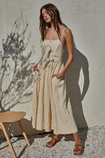 Brighton Button Down Maxi Dress