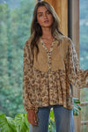 Always A Wildflower Chiffon Blouse