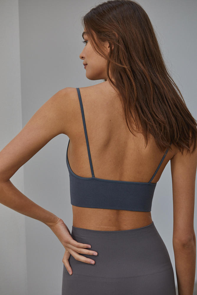 Shoreline Bralette - New Grey