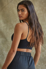Keep In Control Padded Bralette - Black