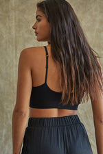 Keep In Control Padded Bralette - Black