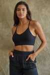 Keep In Control Padded Bralette - Black