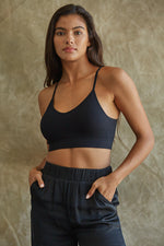 Keep In Control Padded Bralette - Black