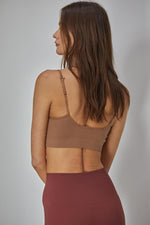 Keep In Control Padded Bralette - Vintage Mocha