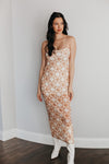 Joaquin Abstract Mesh Maxi Dress