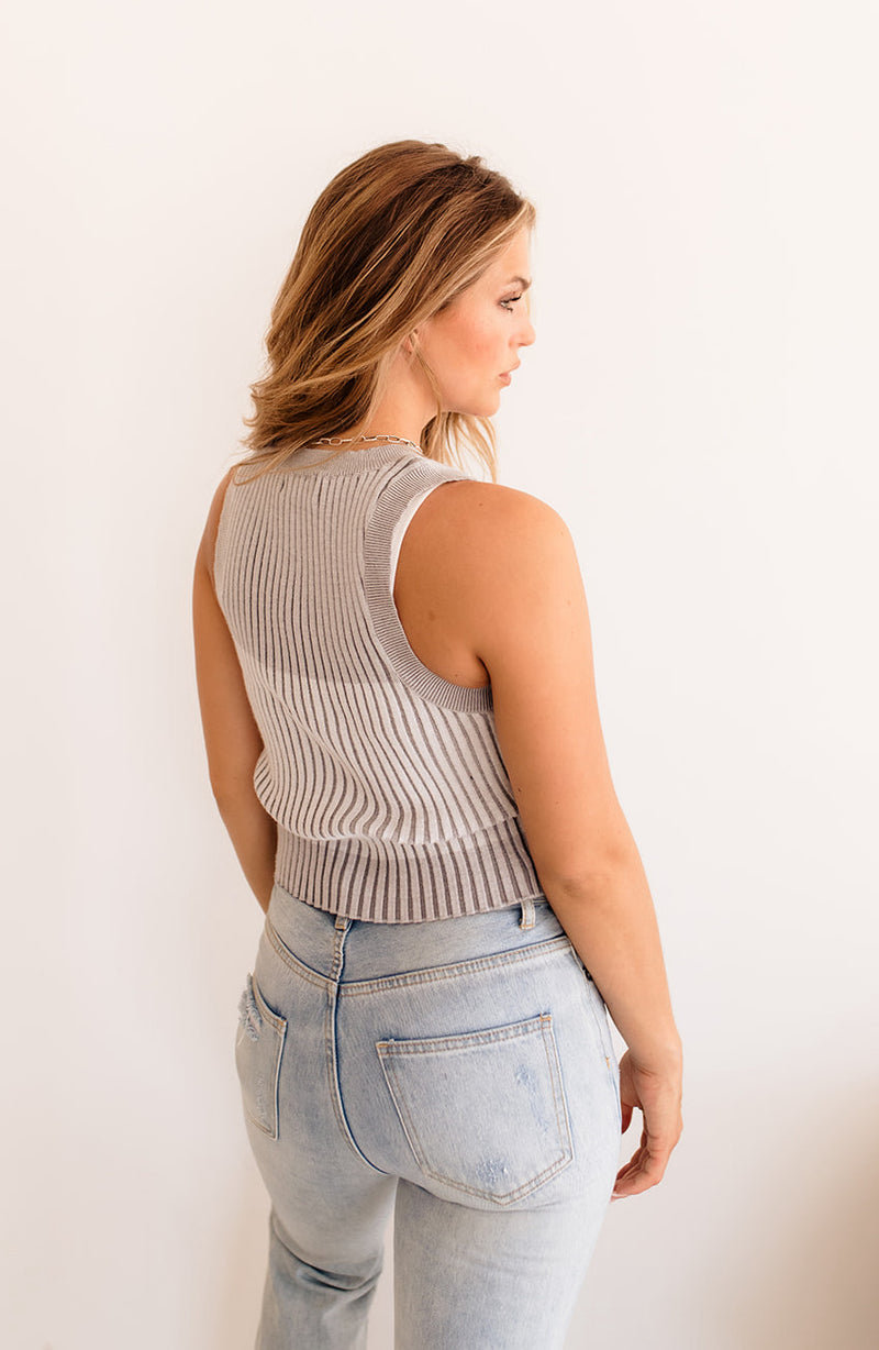 Cora Sweater Tank Top