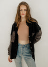 Lena Washed Leopard Shacket