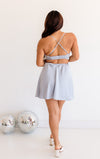 Tatiana Satin Cowl Neck Cutout Dress