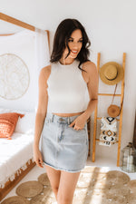 Tatum Denim Mini Skirt