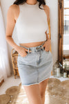 Tatum Denim Mini Skirt