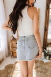 Tatum Denim Mini Skirt