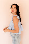 Hallie Ruffle Babydoll Tank