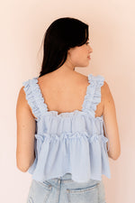 Hallie Ruffle Babydoll Tank