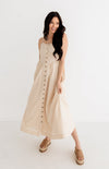 Brighton Button Down Maxi Dress