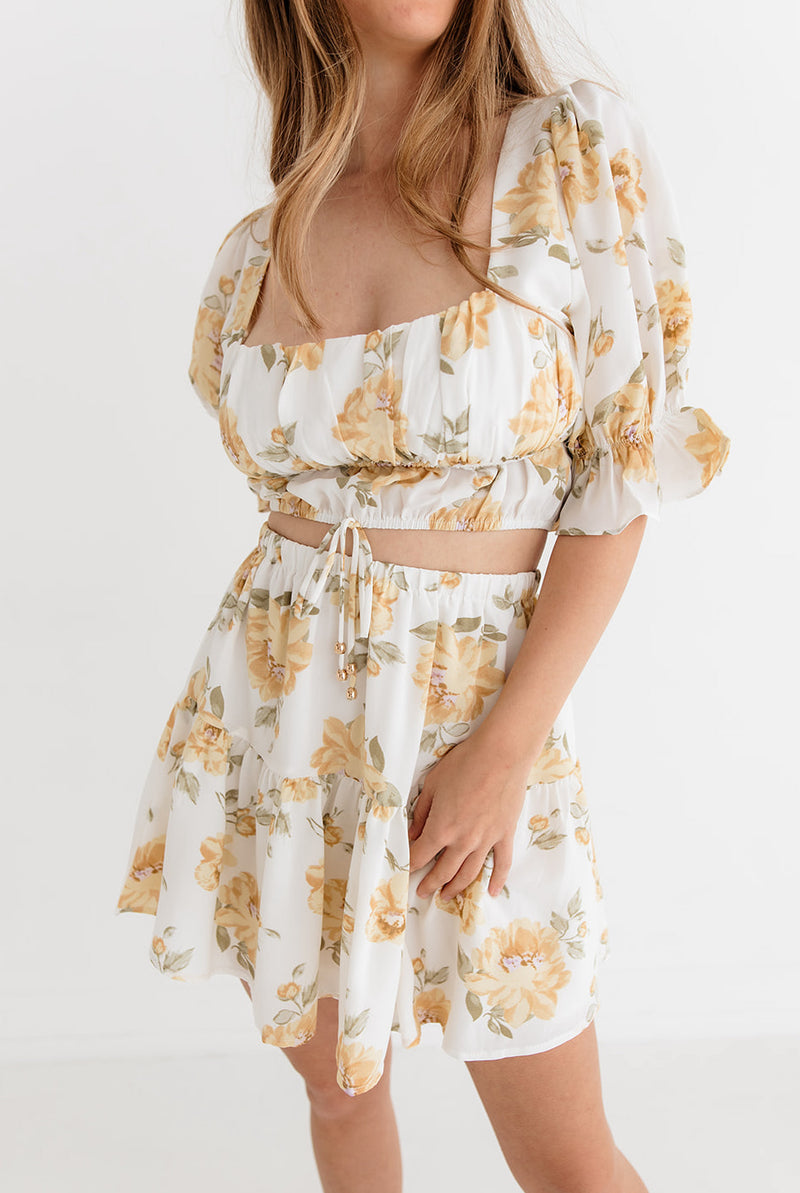 Willow Floral Crop Top