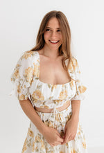 Willow Floral Crop Top