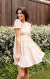 Gianna Smocked Ruffle Tiered Mini Dress
