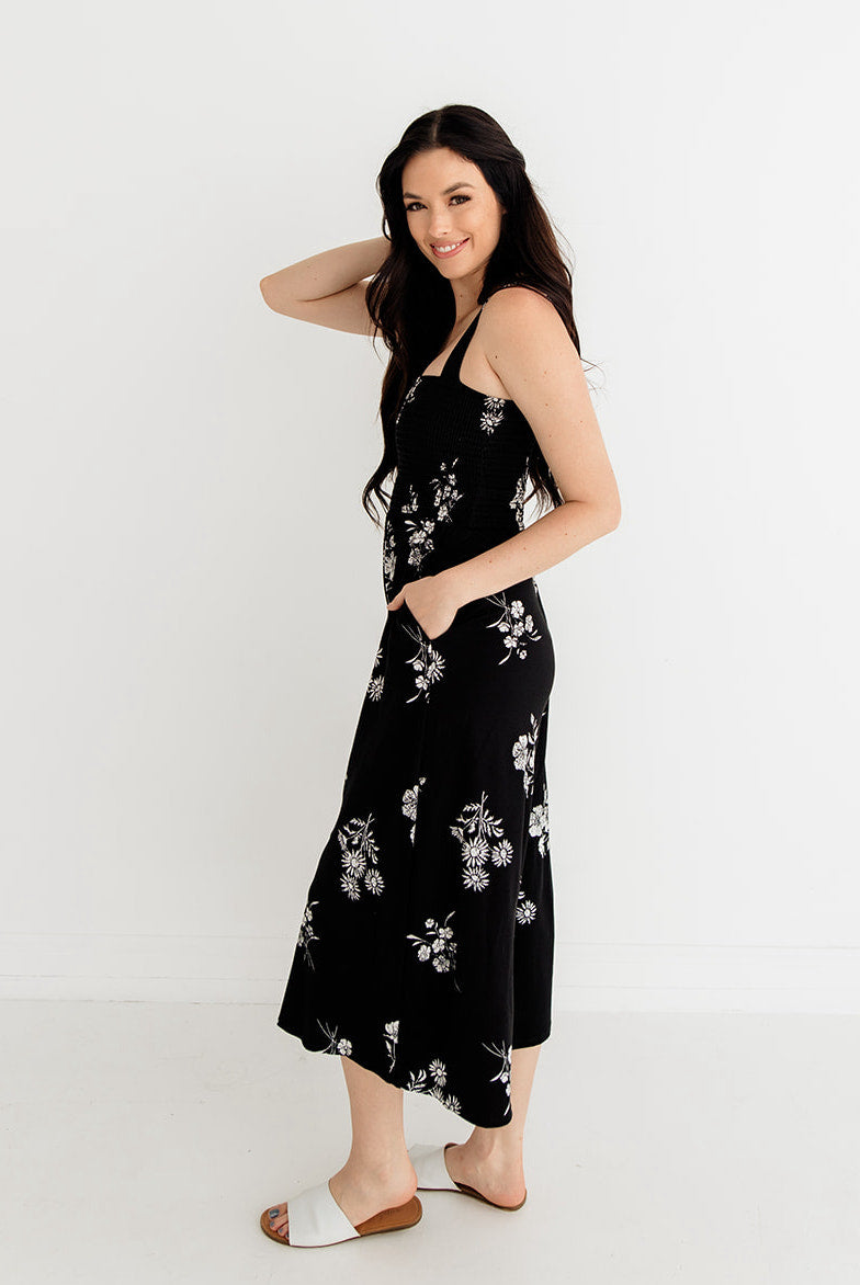 Fairview Floral Smocked Jumpsuit