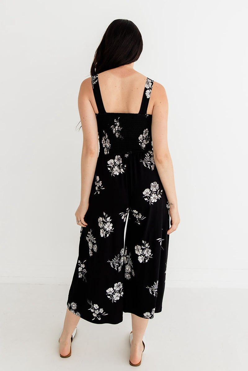 Fairview Floral Smocked Jumpsuit