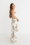 Kelly Floral High Low Ruffle Maxi Dress