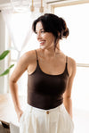 Close Call Seamless Cami Bodysuit - Fudge