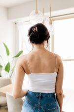 Close Call Seamless Cami Bodysuit - White