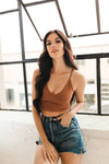 June Seamless Bralette - Chestnut