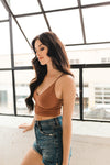 June Seamless Bralette - Chestnut