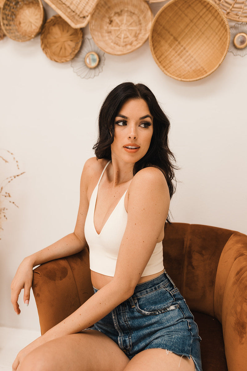 Shoreline Bralette - Cream