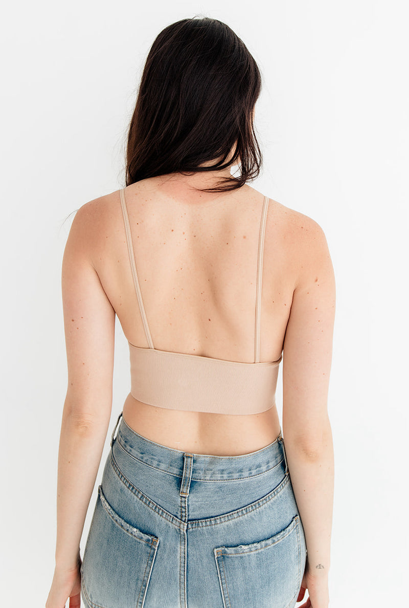 Shoreline Bralette - Latte