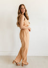 Cooper Linen Blend Crop Top