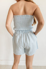 Taylor Linen Pocketed High Rise Shorts