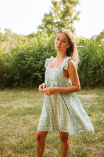Taylor Gingham Babydoll Dress