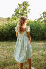 Taylor Gingham Babydoll Dress