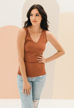 Seamless Reversible Tank - Chestnut