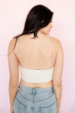 Big Island Cotton Halter Crop Top