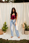 Jamila High Rise 90's Flare Denim