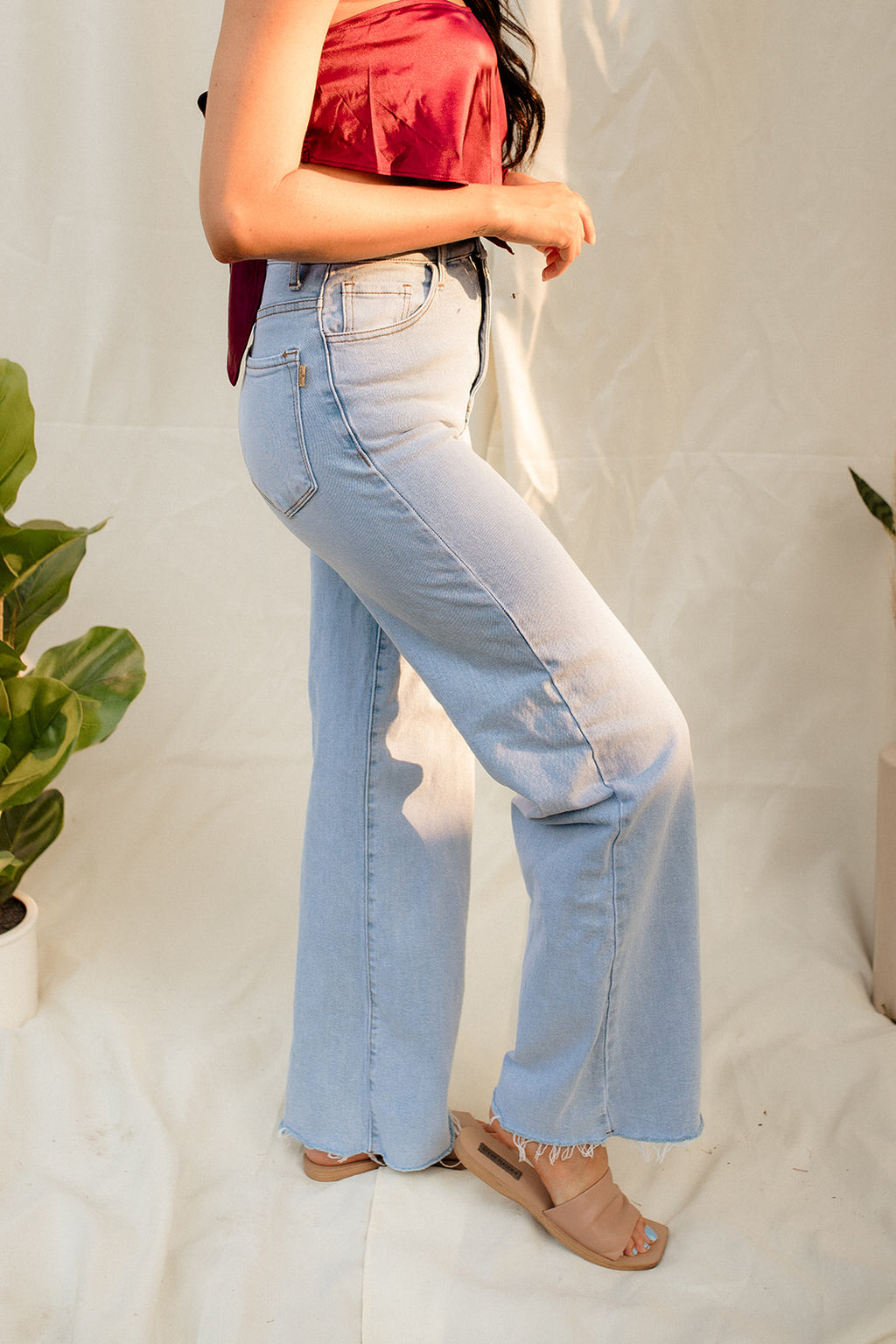 Jamila High Rise 90's Flare Denim