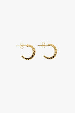 Hope Mini Hoop Earrings - Gold