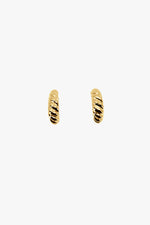 Hope Mini Hoop Earrings - Gold