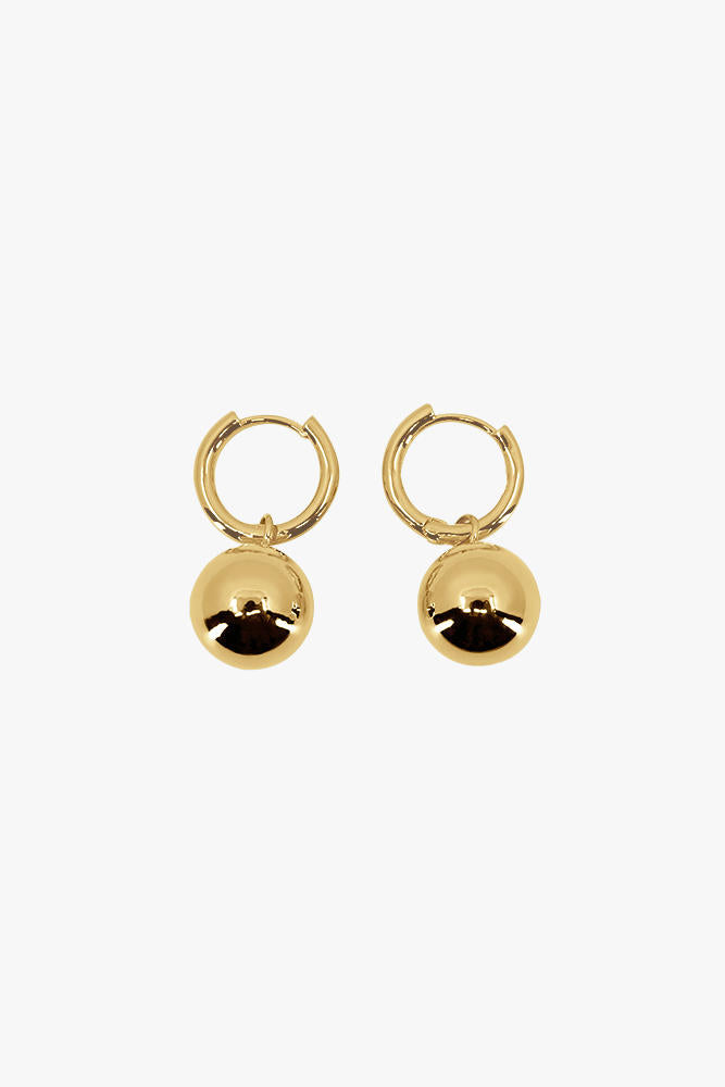 The Greta Hoop Earrings - Gold