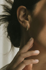 The Addie Hoop Earrings - Gold