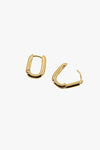 The Addie Hoop Earrings - Gold