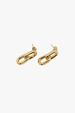 Link Up Earrings - Gold